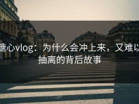 糖心vlog：为什么会冲上来，又难以抽离的背后故事