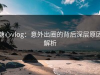 糖心vlog：意外出圈的背后深层原因解析