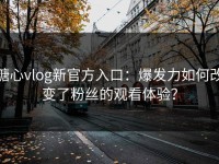 糖心vlog新官方入口：爆发力如何改变了粉丝的观看体验？